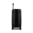 Reebok Repetition 26" Hardside Check-in Luggage - Spinner - Black-Zipper-release expansion system for 20% more packing space