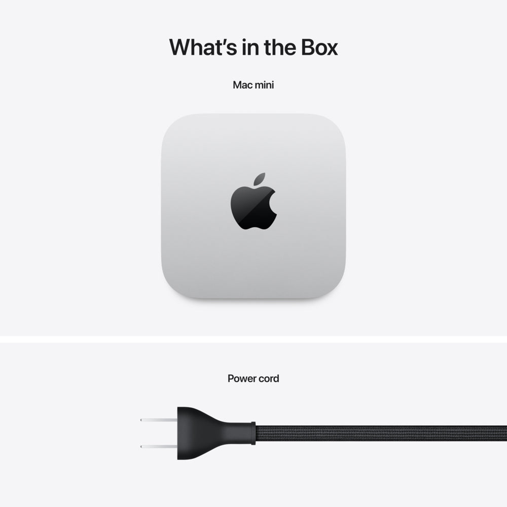 Apple Mac mini - M4 - 16 GB - 256 GB SSD - Silver | staples.ca