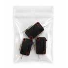 KL Rubber Resealable Polyethylene Bag with Hang Hole - 4 Mil - 2.5" x 3” - 1000 Pack-5