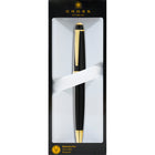 A.T. Cross Bailey Light Polished Black Resin and Gold Tone Ballpoint Pen - Fine - Black Ink-5