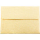 JAM Paper 4Bar A1 Parchment Invitation Envelopes - 3.625" x 5.125" - Antique Gold - Recycled - 50 Pack -Colour: Antique Gold, Envelopes feature a marbled parchment finish for an elegant touch