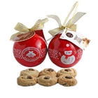 Mary Macleod's Shortbread Ornament Tin - Red -Flavour: Chocolate Crunch