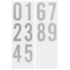 Creative Start Reflective Numbers - 3" and 4" - 50 Pack-This set includes 50 reflective numbers in 3" and 4" sizes for clear visibility in low-light conditions