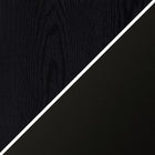 Hudson&Canal Whitman 28"W Accent Cabinet - Black Grain-9