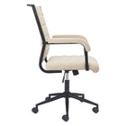 Zuo Auction Office Chair - Beige-3 year limited warranty