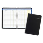 AT-A-GLANCE 2027 QuickNotes Weekly/Monthly Appointment Book - 10-7/8" H x 8-1/4" W - Black - Bilingual-Simulated leather cover in black
