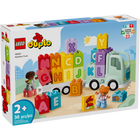 LEGO DUPLO Town Alphabet Truck Building Block Set-Construction toy that teaches toddlers to recognize letters and colours