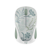Logitech Wireless Design Mouse - Misty Garden-COLOURFUL DESIGNS: each colourful mouse from the Limited Edition gives you a vibrant look to create your personal desk setup