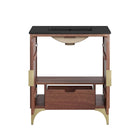 Modway Daylight 30" Bathroom Vanity - Black/Walnut-8