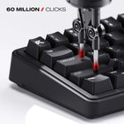 Cybeart Akula 65 Lite Compact Wired RGB Gaming Keyboard - Black-1000 Hz ultra-fast polling with 1 ms latency for precise, lag-free input in gaming or work