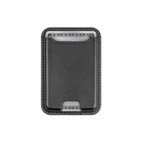 LOGiiX Discover Wallet Mag - Black-Sleek and stylish MagSafe compatible card holder with Find My technology