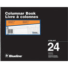 Blueline A769 Columnar Book, A769-24T, 24 Columns-A769-24T, 24 Columns
