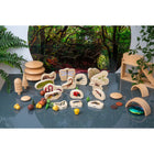 TickiT Wooden Minibeast Blocks - Set of 15-Kid-friendly design: These chunky blocks are smooth to the touch and easy for small hands to grasp. Help children develop fine-motor skills as they move and stack the pieces