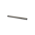 Vileda Stainless Steel Channel with Rubber Squeegee - 14" - Black/Chrome-Window squeegee