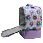 Merangue Dual Compartment Insulated Lunch Bag - Tie Dye-Has dual compartment