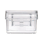 Deflecto Grab-A-Card Outdoor Business Card Holder - Clear-Clear, Polycarbonate