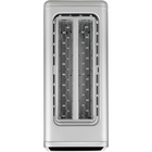 Salton Touchscreen Long Slot 4 Slice Toaster - Stainless Steel-Single slice setting: evenly toast both sides of bread when toasting a single slice