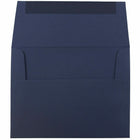 JAM Paper A2 Premium Invitation Envelopes - 4 3/8 x 5 3/4 - Navy Blue - 100 Pack-Perfect to use for sending invitations, greeting cards, RSVP's, thank you cards, gifts for birthdays, graduations, holidays and more