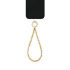 Ideal of Sweden Phone Wristlet - Mid Gold-Functional hook for easy attachment