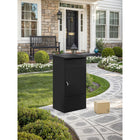 Ceha Canada Large Parcel Drop Box - 21" W x 16" D x 41" H - Black-5
