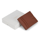 Champs Onyx Leather Access Top Wing Wallet - Brown-5 Credit card slots
