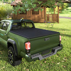 Outsunny 5.8 ft So ft Tri-Fold Truck Bed Tonneau Cover without Rambox-Tear-resistant, waterproof vinyl offers superior all-weather cargo protection

