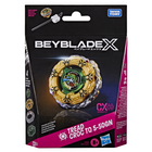 Hasbro Beyblade Starter Top - Assorted-EASY-TO-ASSEMBLE PIECES: The interchangeable blade, ratchet, and bit layers of Beyblade X tops assemble and reassemble easily, leaving you ready to launch into battle