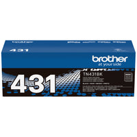 Brother TN431 Standard-Yield Black Toner Cartridge-Black toner produces sharp, professional documents