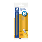 STAEDTLER extruded graphite pencils #2 HB, 10/pkg.-Pre-sharpened, hexagonal shape