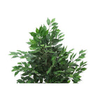 Monarch Specialties 58" Artificial Indoor Ficus Tree - Floor - Black Pot-6