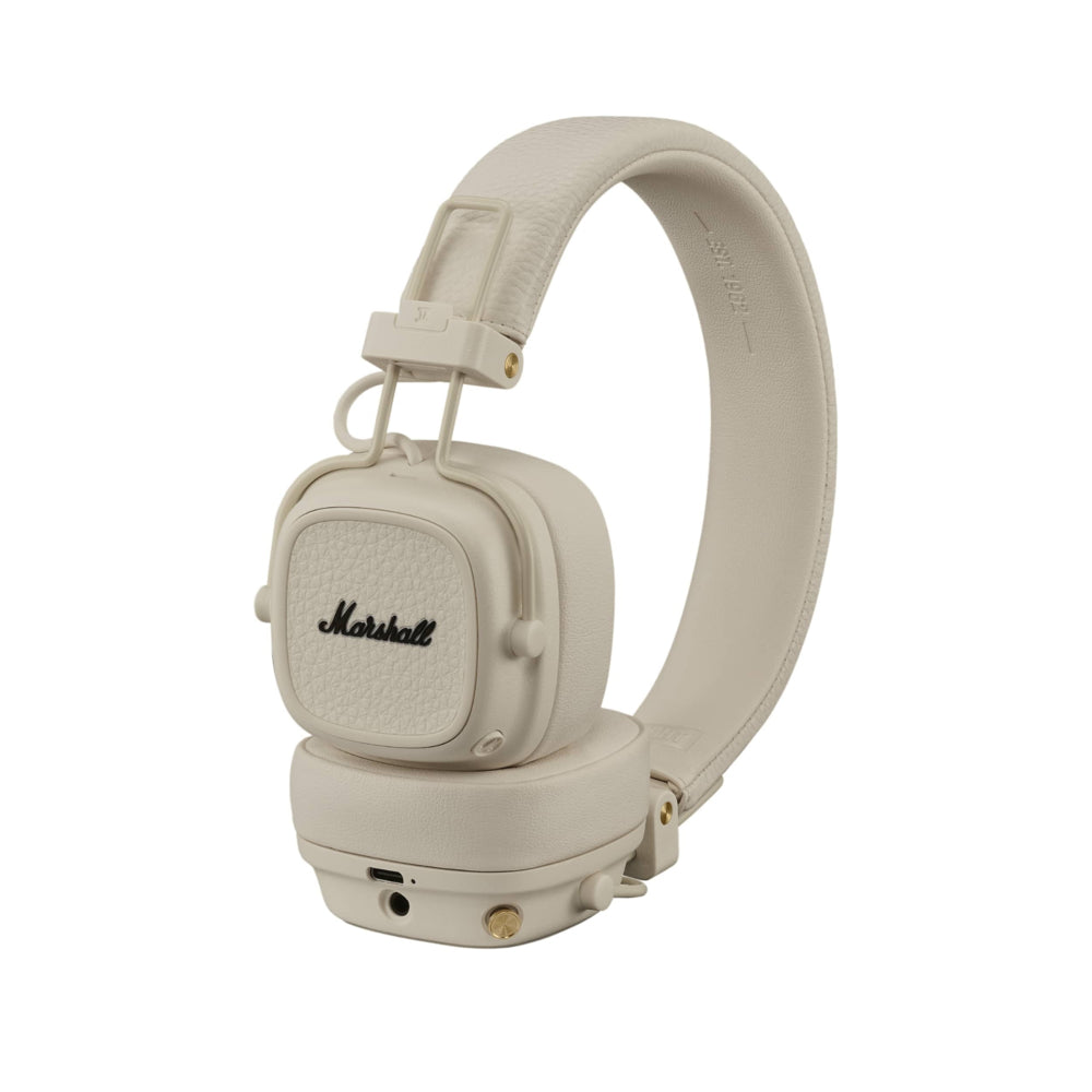 Marshall Major V Wireless On-Ear Headphones - Cream | staples.ca