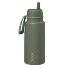 b.box - Insulated Flip Top - 1L - Olive-Durable stainless steel construction.