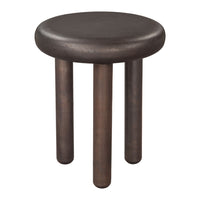 Zuo Arian Side Table - Bronze-Recycled Aluminum round shape tabletop
