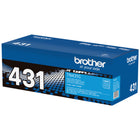 Brother TN431 Standard-Yield Cyan Toner Cartridge-Yields up to 1,800 pages