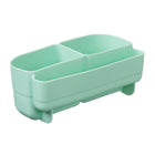 b.box Silicone Bento Tray Mini Lunchbox - Forest-Creates additional ‘bento’ sections for smaller portions and more meal options