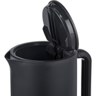 Salton Cordless Electric 1.7 L Kettle - Black- Cordless Convenience with 360° Swivel Base - Lift and pour from any angle with the cordless design and neatly store the cord in the base to reduce clutter. 