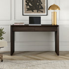 Hudson&Canal Pembroke 48'' Desk - Alder Brown-Features easy assembly