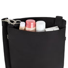 Travelon Anti-Theft Classic Slim Double Zip Crossbody - 9" W x 10.25" H x 1" D - Black-18