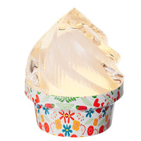 OSGONA Ice Cream Silhouette LED Bedside Table Lamp - Summer Flower-Features a playful ice cream inspired design that adds decorative appeal while functioning as a soft ambient light