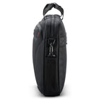 Samsonite Xenon 4 17" Laptop Shuttle Briefcase  - Black-Stackit  Strap - fits over most suitcase pull-handles for hassle-free combination travel