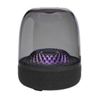 Harman Kardon Aura Studio 4 - Black-Aura Studio 4 is made with 100% recycled fabric, 100% recycled aluminium, and 85% recycled plastic, and it's packaged using FSC-certified paper and which has been printed with soy-based inks.