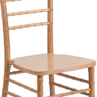 Flash Furniture HERCULES Series Natural Wood Chiavari Chair-High Quality Hardwood Frame