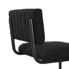 Modway Parity Boucle Bar Stools - Black Black - Set of 2-9