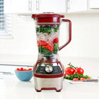 Kenmore 64 oz Stand Blender - Red-3 built-in functions: Smoothie, ice crush, and self-clean