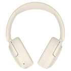 Edifier W800BT Pro BT 5.4 Hi-Res Audio Hybrid Active Noise Cancelling and Foldable Wireless Over-Ear Headphones - Ivory-40mm titanium-coated dynamic drivers deliver powerful bass and clear, detailed highs