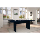 Manhattan Comfort Nomad 67.91" Modern Dining Table - Blue-Seating Space Capacity for 6 Persons