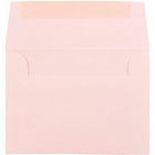 JAM Paper 4bar A1 Envelopes, 3.63 x 5 1/8, Baby Pink, 250 Pack (155621H)-Blank interior for personalized message