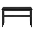 Monarch Specialties 7682 48" Computer Desk - Black/Adj.Height/ Black Metal-9