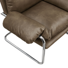 Modway Ansel Vegan Leather Accent Chair - Mushroom-8