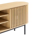 Modway Fortitude 71" TV Stand - Oak-9